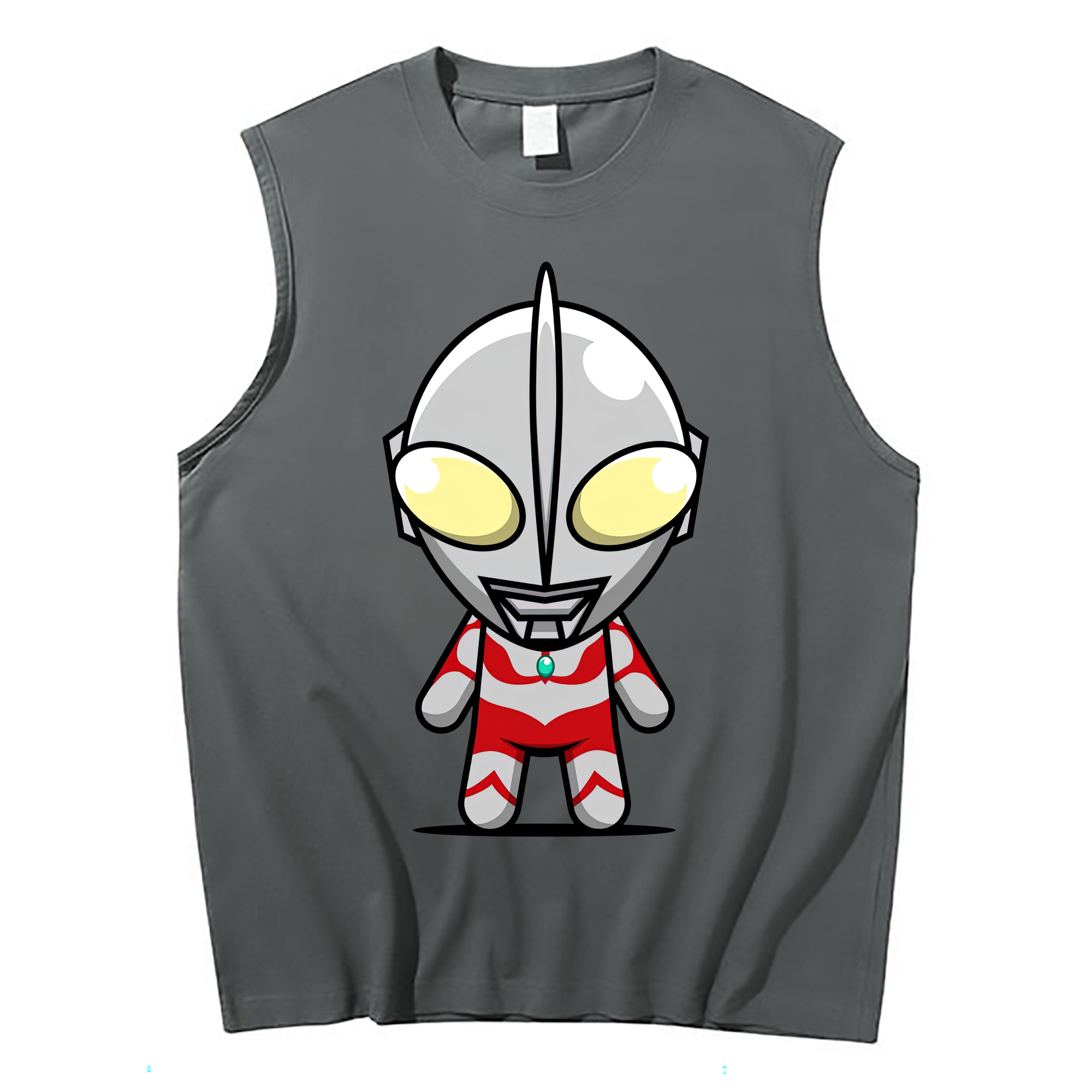 （画像用） ウルトラマン Ultraman コットン100％タンクトップ（フロントプリント）